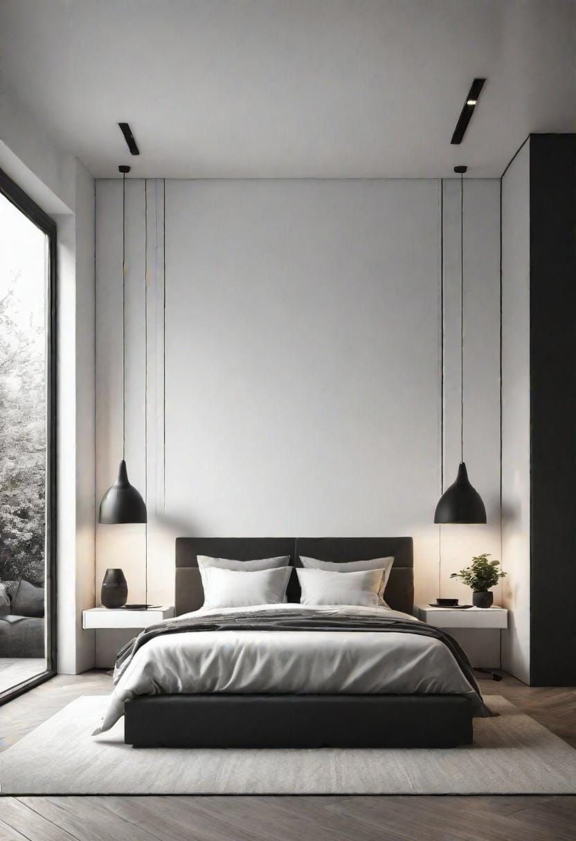 21 Modern Bedroom Ideas For Your 2025 Makeover 26 7. Monochrome magic using different shades of one color for a cohesive look-1