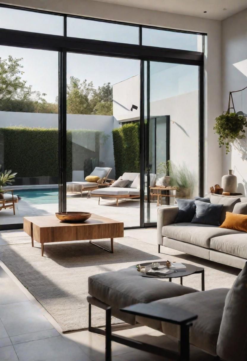 43 Modern Living Room Inspirations: Chic, Spacious, and Vibrant 12 10. Open-Plan Living Design Ideas-0
