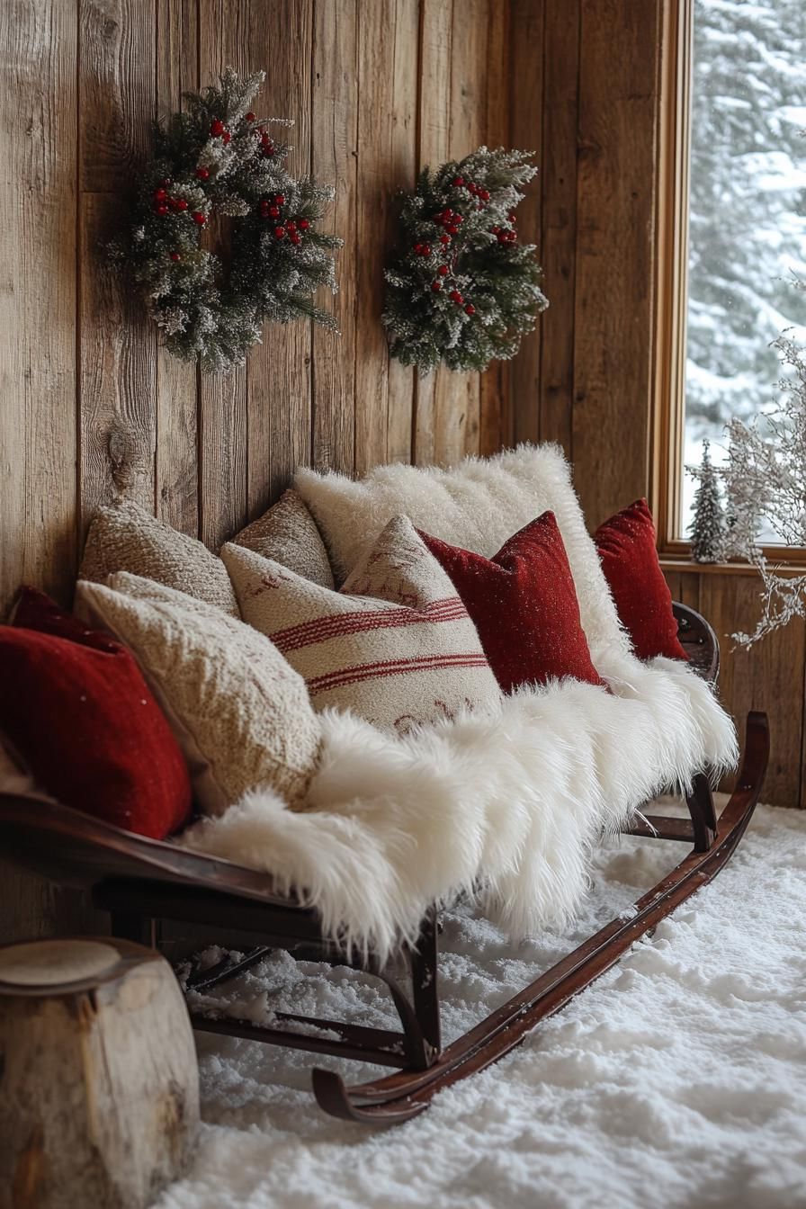 8. Winter Sled Decor Inspiration-1