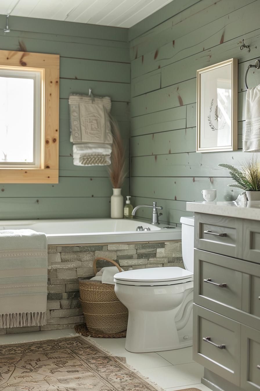 15. Sage Green Zen Bathroom-0