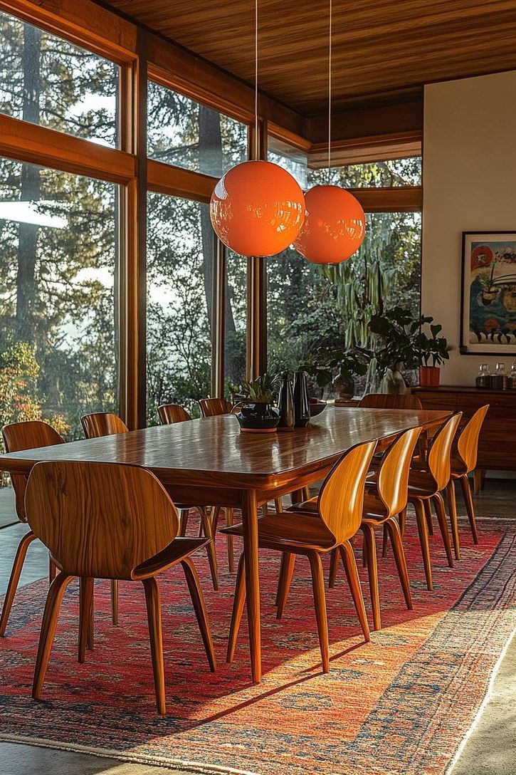 23 Stunning Mid-Century Modern Dining Tables You’ll Adore 22 8. Sunlit Dining Spaces: Embrace Brilliance-2