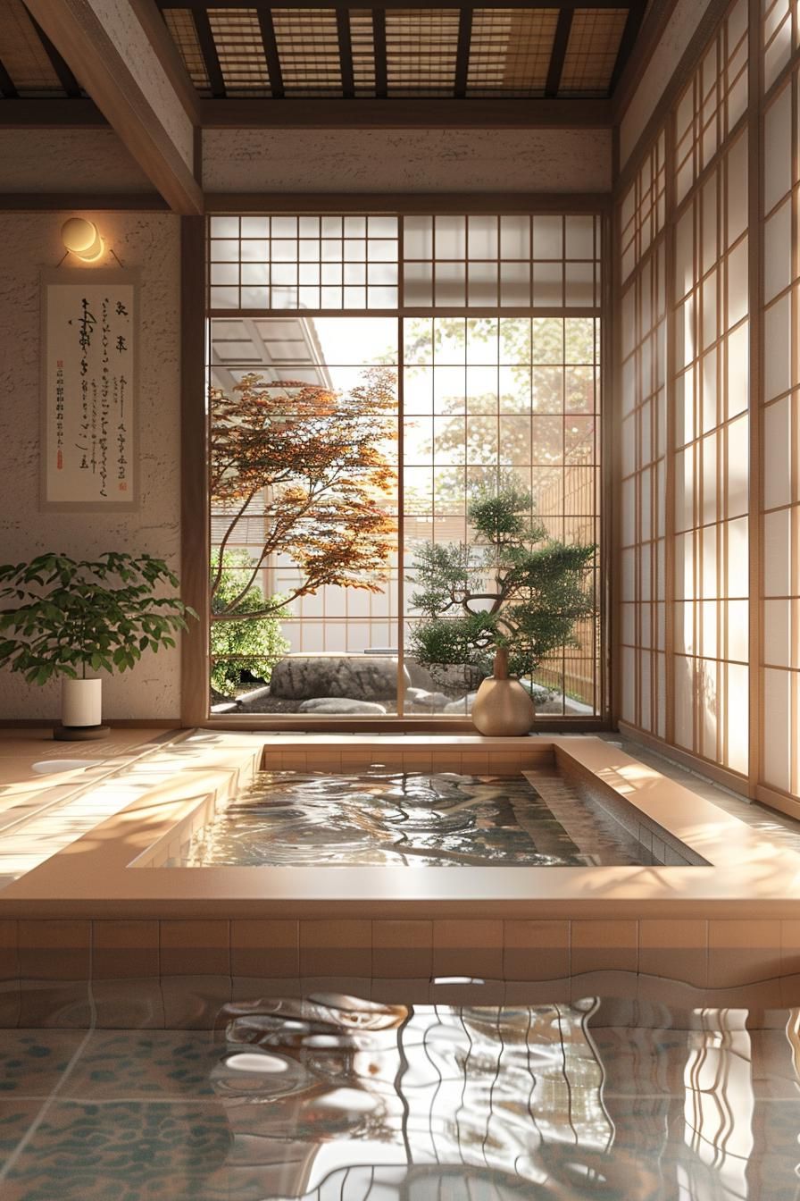 23 Dream Bathrooms to Inspire Your Creative Genius 35 20. Zen Bathhouse Retreat-0