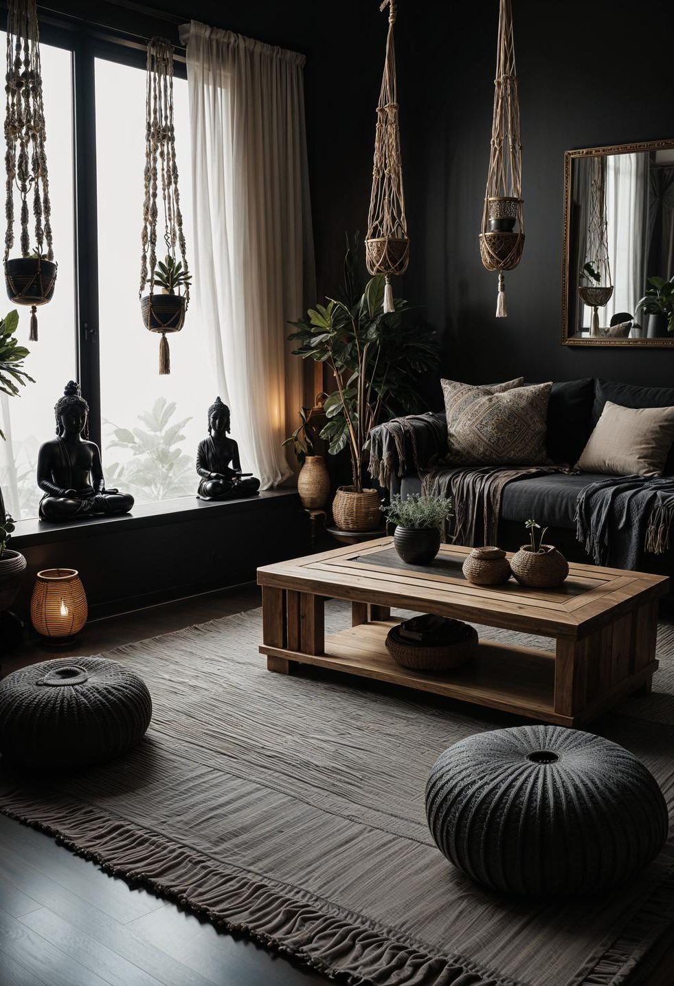 19. Zen Boho Living Room Oasis-2