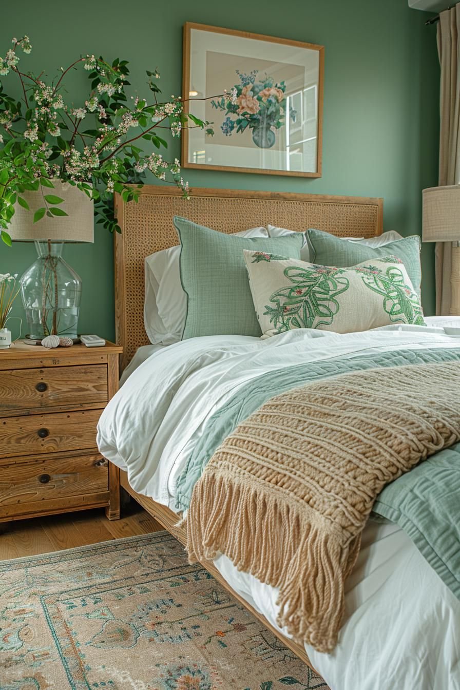 23. Seaside Chic Bedroom Decor-1