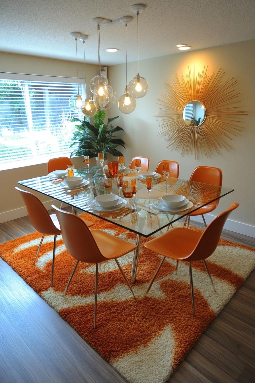 23 Stunning Mid-Century Modern Dining Tables You’ll Adore 47 18. Retro Flair: Sunburst Mirrors Inspiration-0