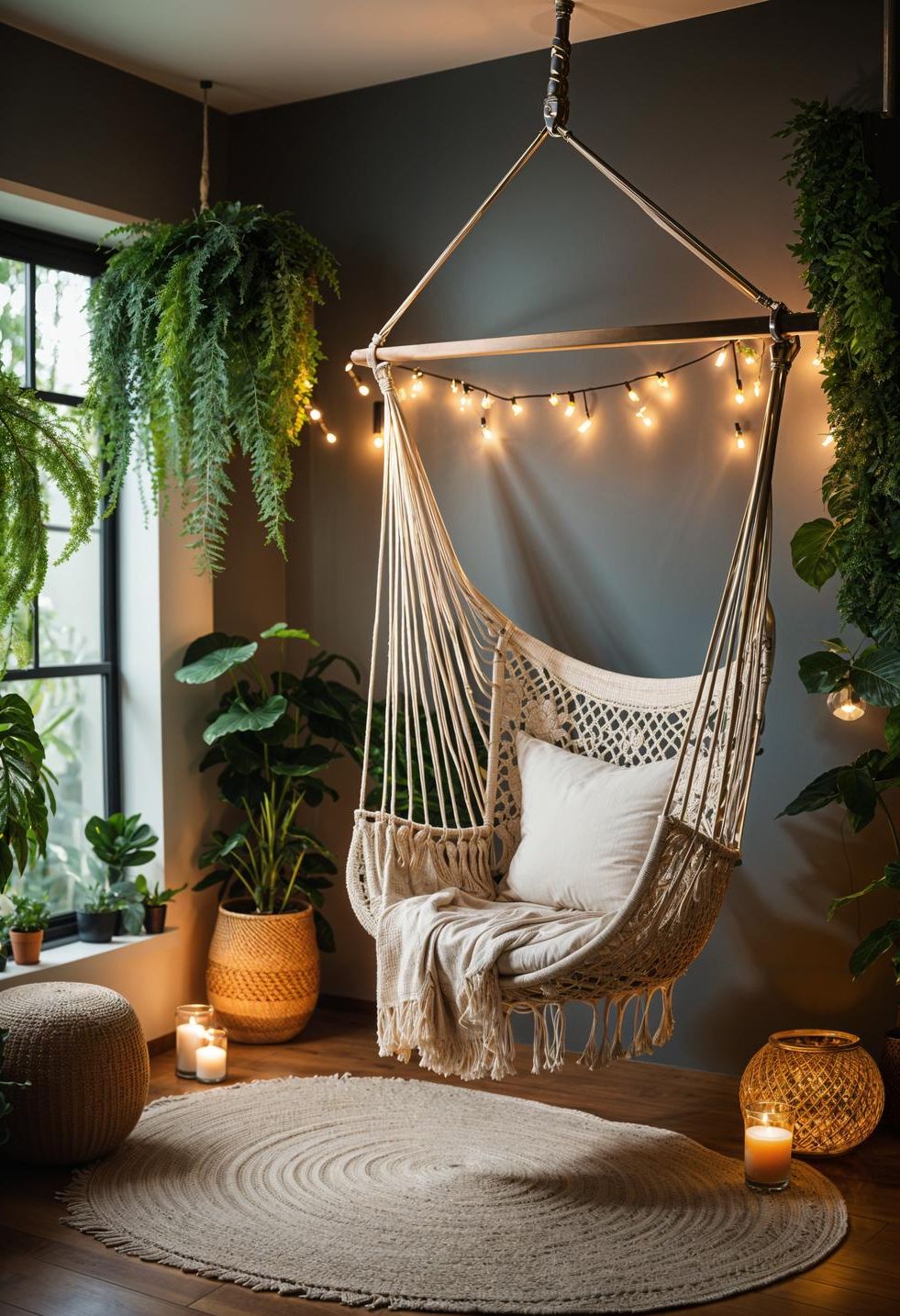 4. Boho Hammock Chair Styling Inspiration-1