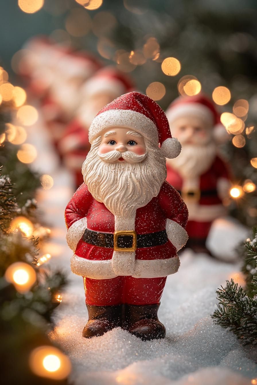 6. Vintage Santa Decor Highlight-1