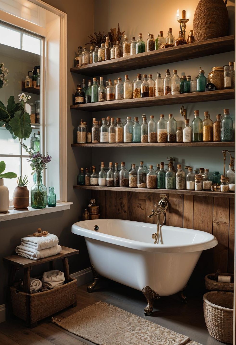 23. Vintage Bath Storage Display-0