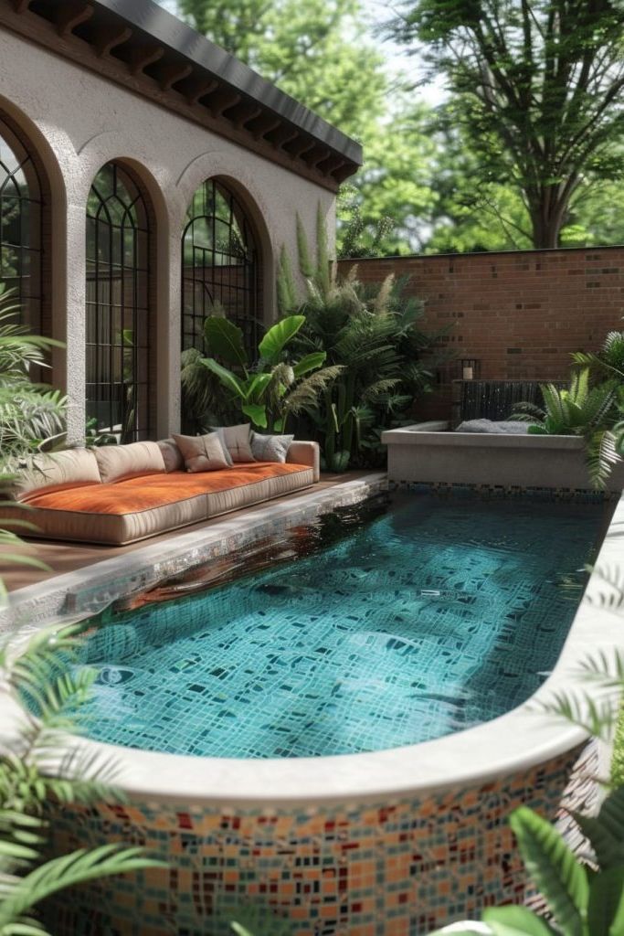 15 Stunning Above Ground Pool Ideas For Your Backyard 36 moroccan above ground pool idea