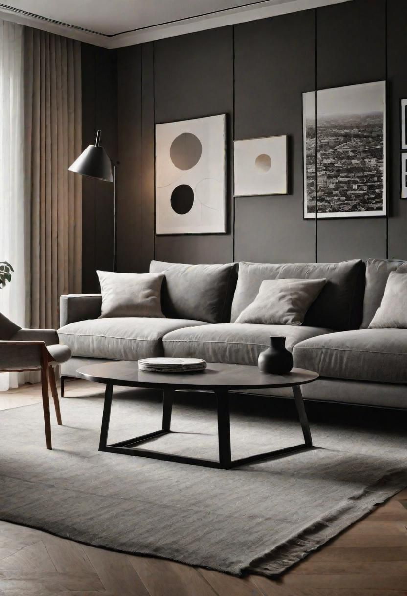 Small Space, Big Impact: 34 Minimalist Living Room Ideas for Every Apartment 21 19. Monochromatic Space Expansion Techniques-0