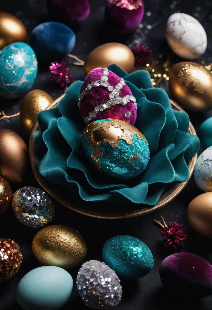 25. Crystal Geode Easter Eggs-0