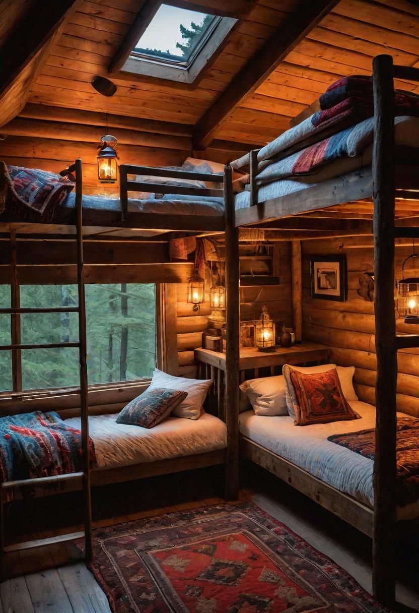 45. Cozy Cabin Bunk Room Delight-0