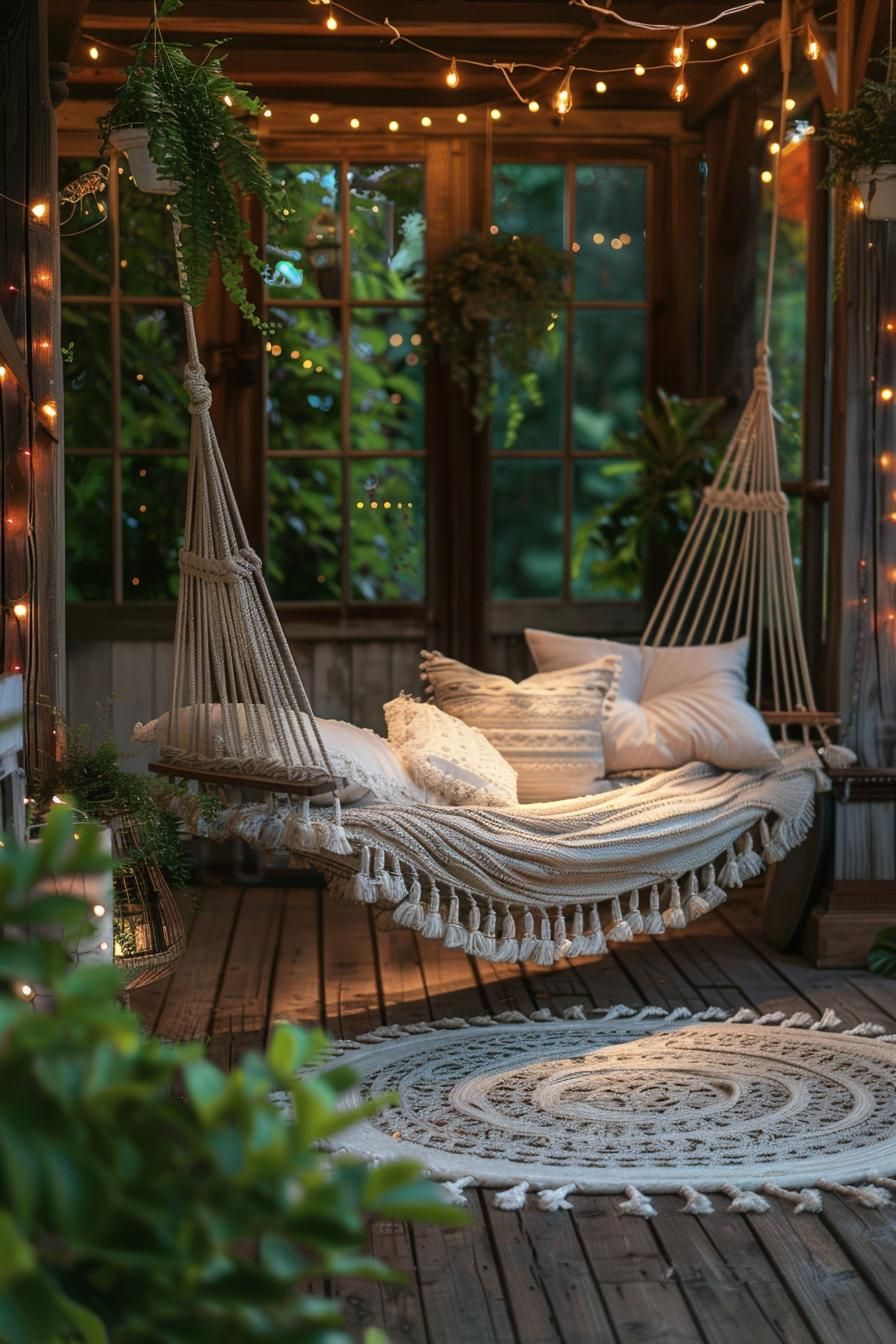 6. Boho Swing Retreat Ideas-2