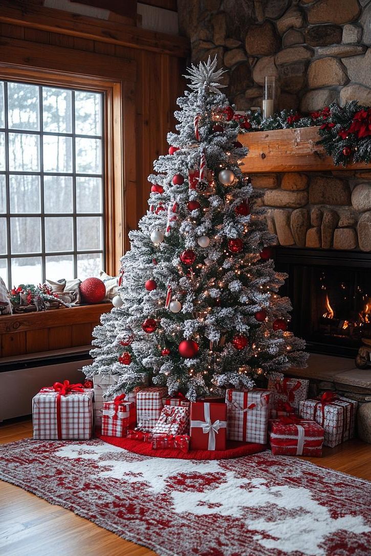 11. Plaid Christmas Tree Skirt Ideas-1
