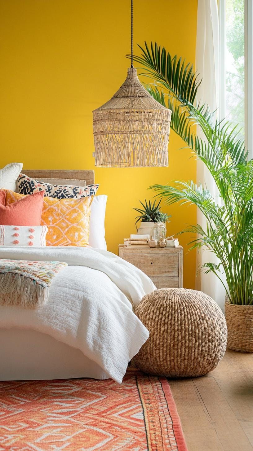 20. Southern Coast Adventure: Combine sunny yellows and deep corals with beachy elements and relaxed, fluid lines-1