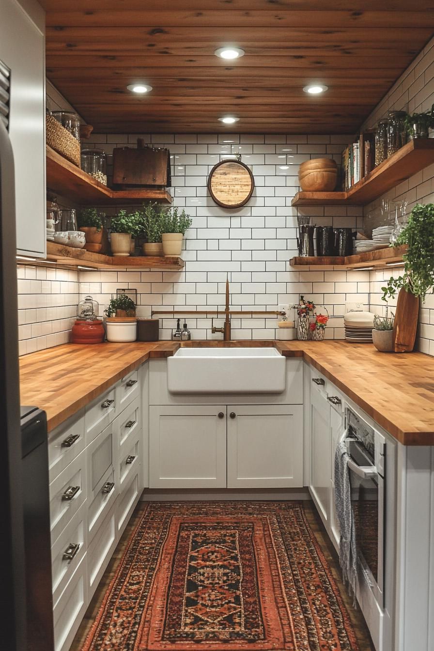 18. Cozy Butcher Block Countertops for Apartments-0