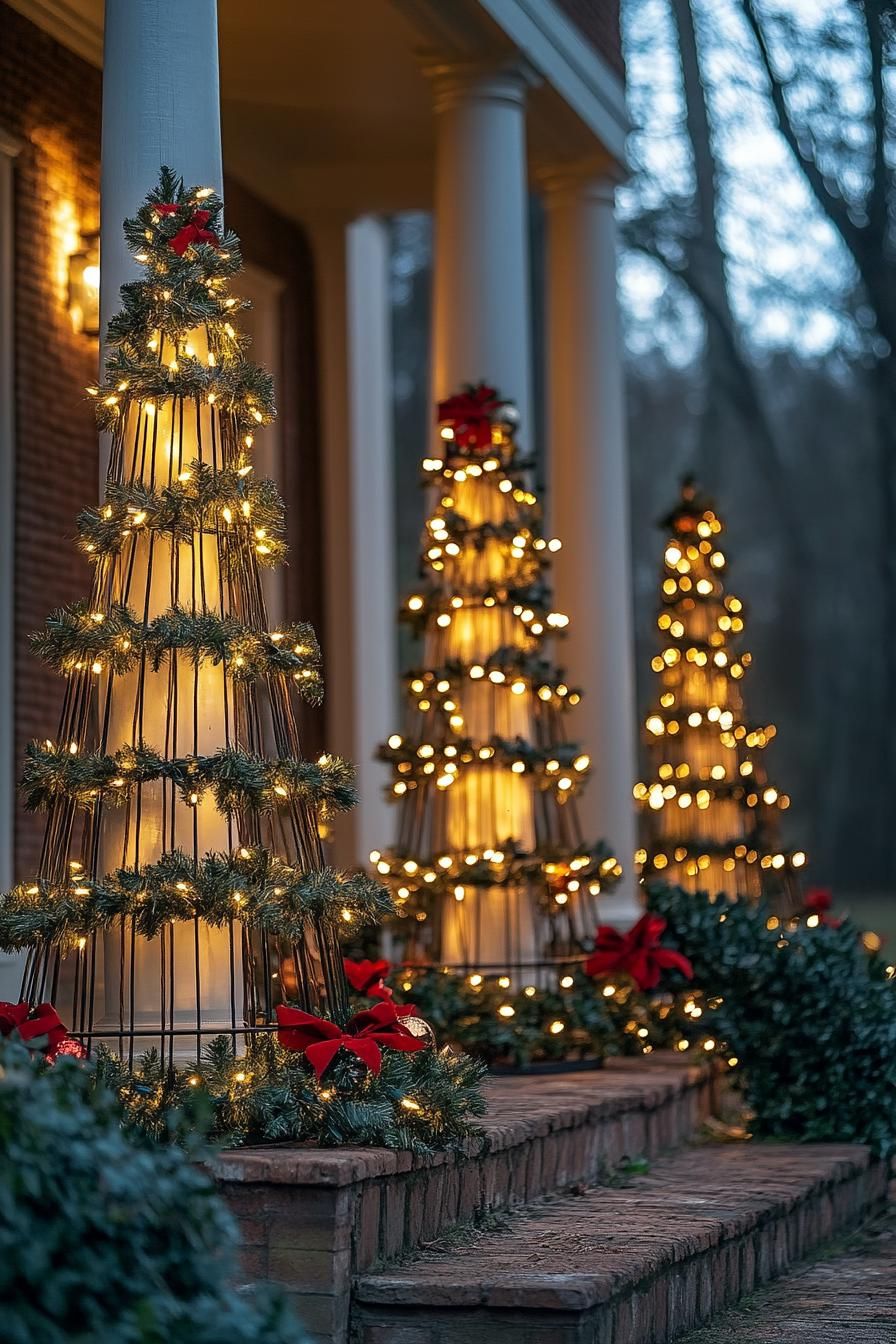 17. Tomato Cage Christmas Tree Ideas-0