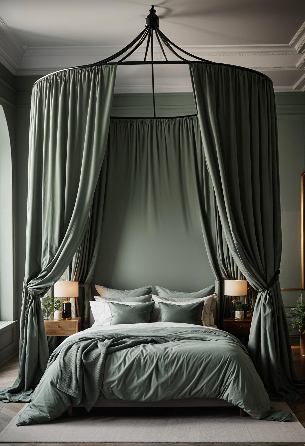 10. Elegant Canopy Bed Styling Ideas-0