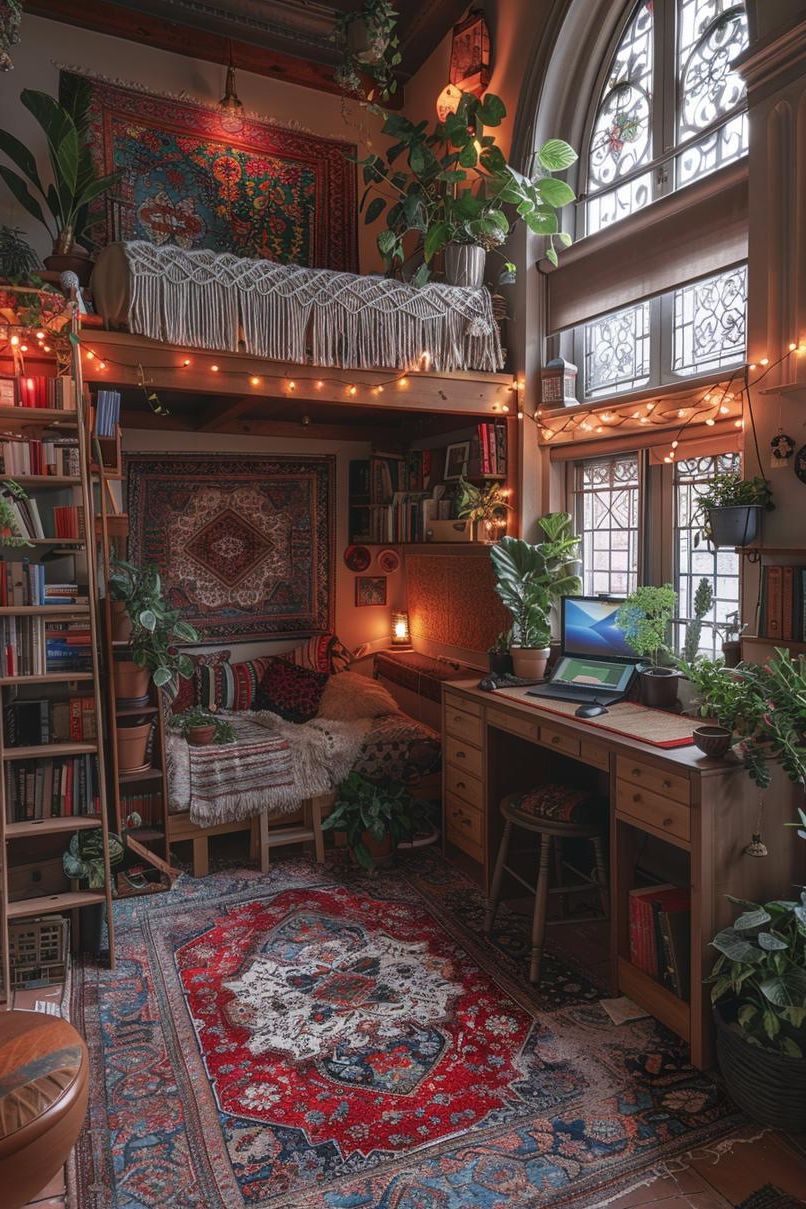 3. Boho Dorm Decor Ideas-1