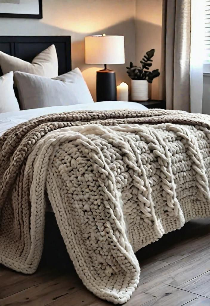 14. Cozy Neutral Knit Blankets-0