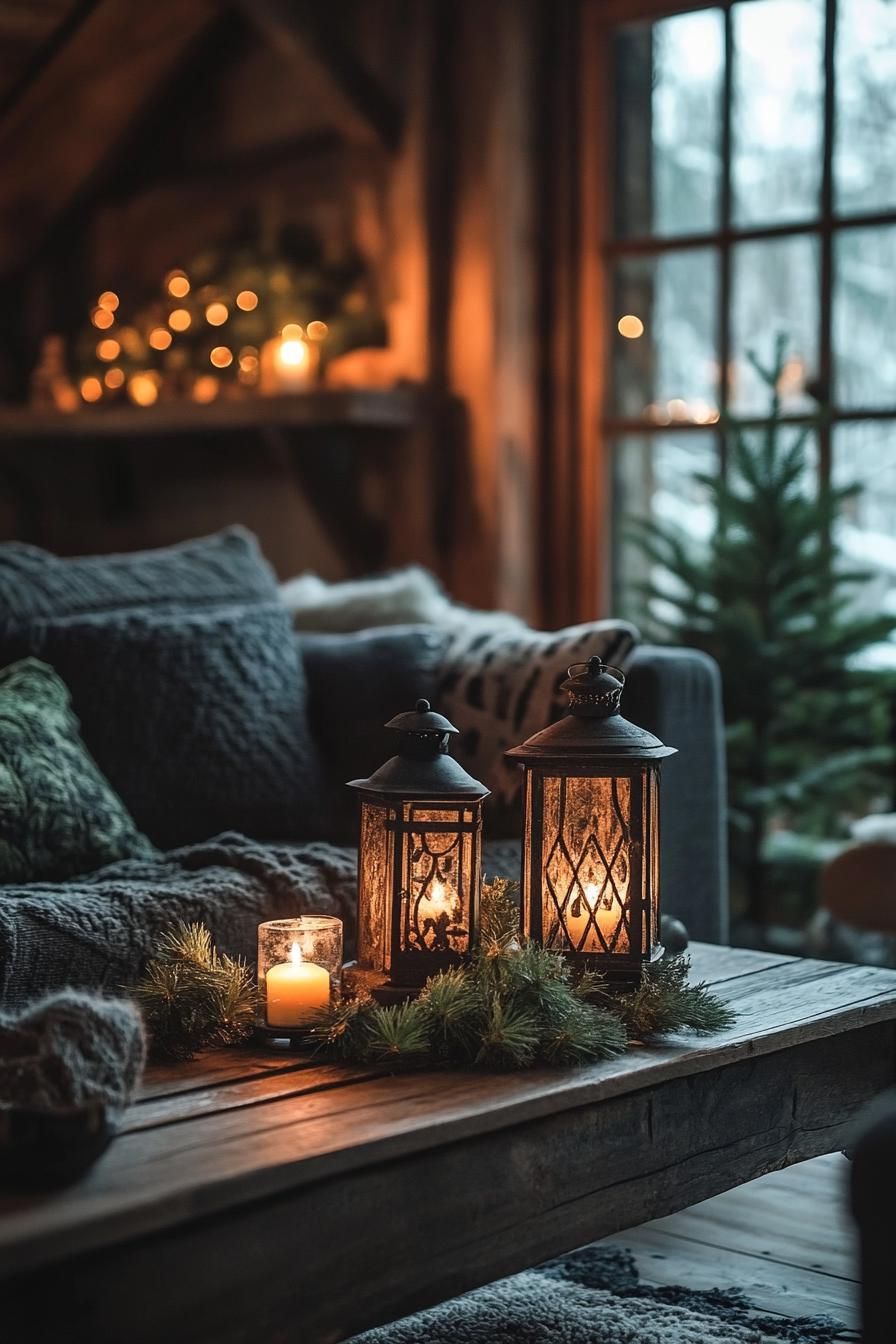 6. Vintage Lanterns for Cozy Decor-0
