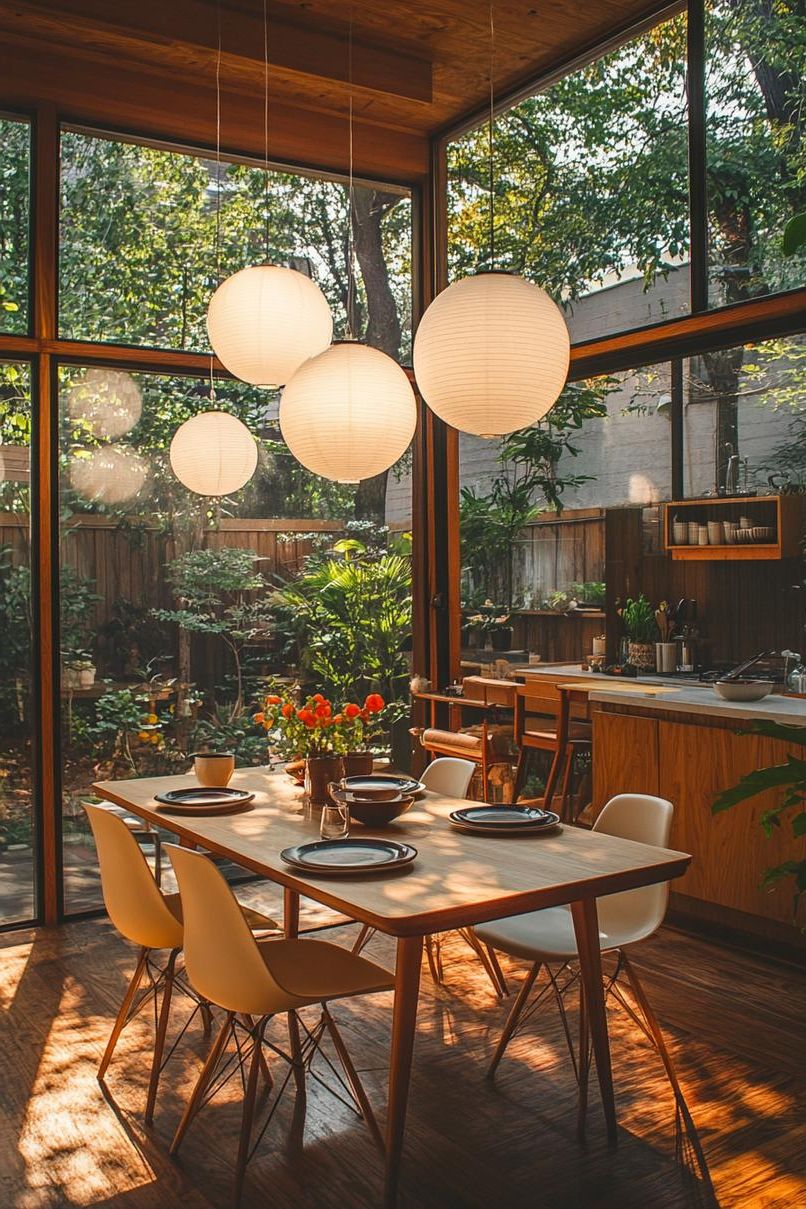 23 Stunning Mid-Century Modern Dining Tables You’ll Adore 20 8. Sunlit Dining Spaces: Embrace Brilliance-0