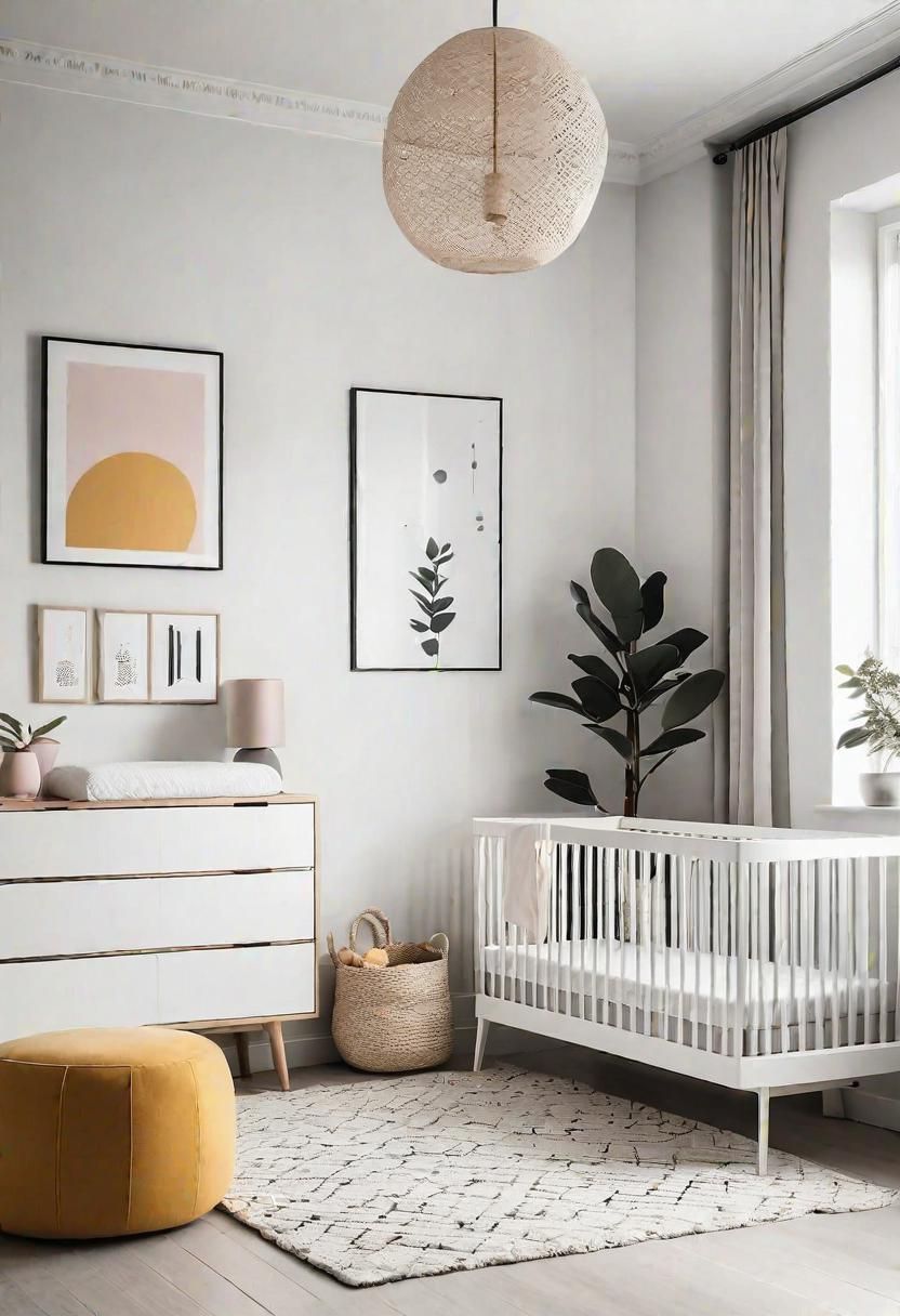 61 Dreamy Nursery Room Inspirations: From Cozy Corners to Whimsical Themes 14 8. Modern Nursery Haven-0