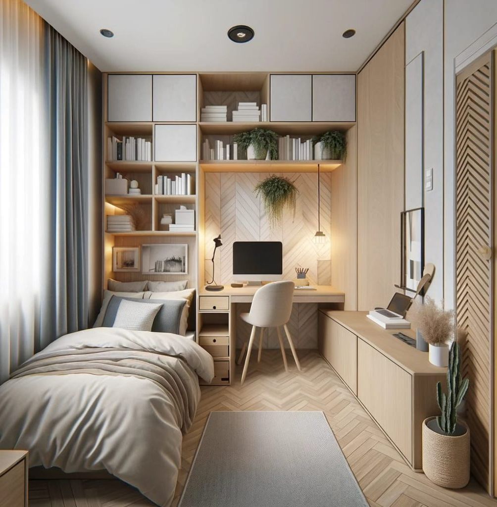 36 Charming Small Bedroom Decor Ideas For Women 29 image rotated mSj