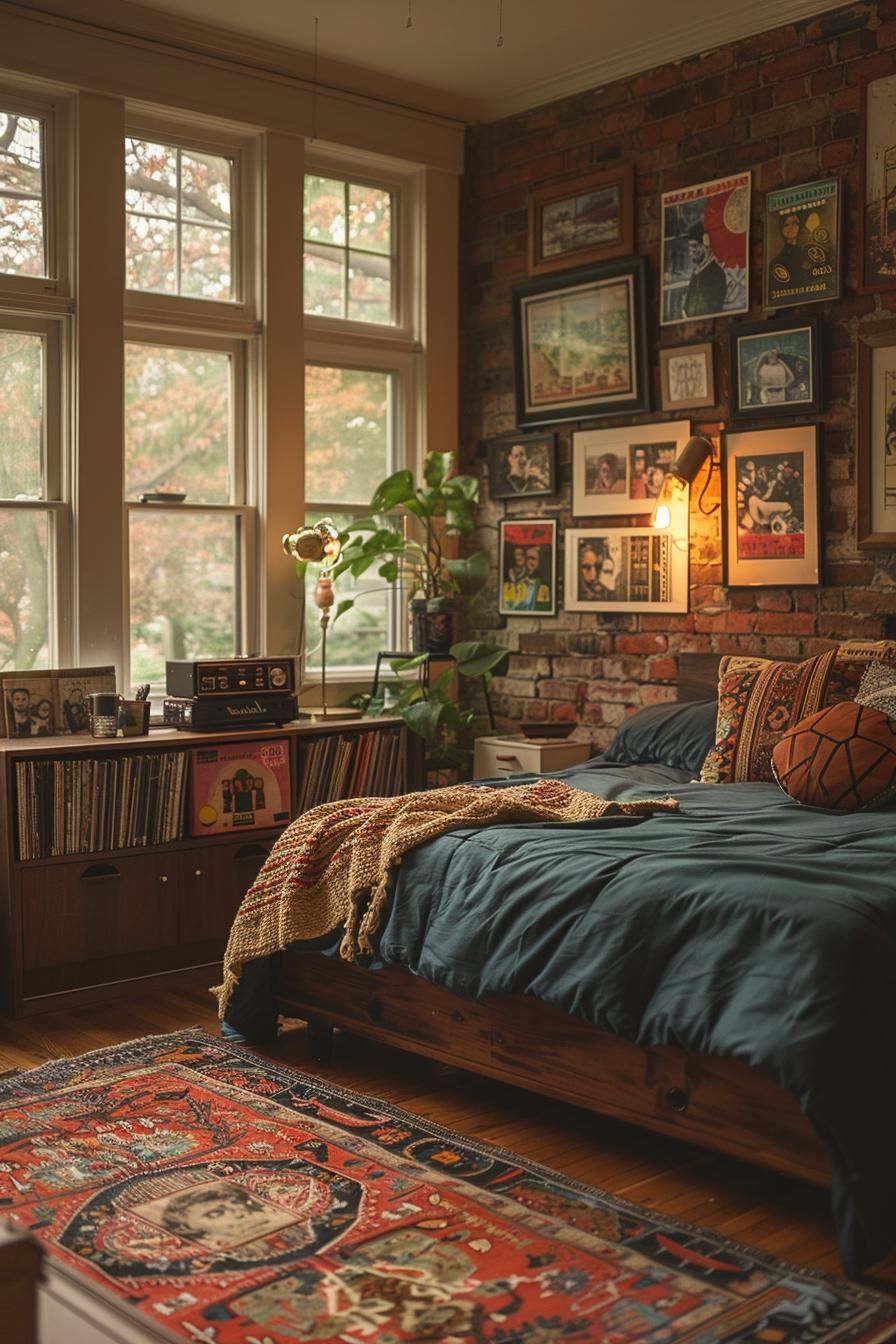6. Vinyl Record Wall Display Ideas-0