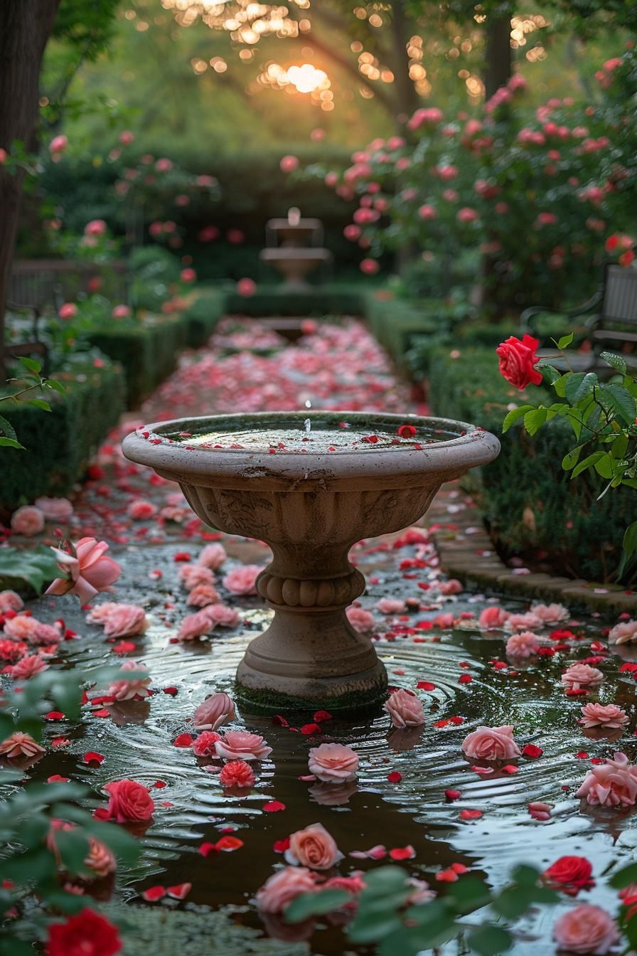 25 Stunning Small Garden Layout Ideas 35 15. Elegant Victorian Garden Layout-1