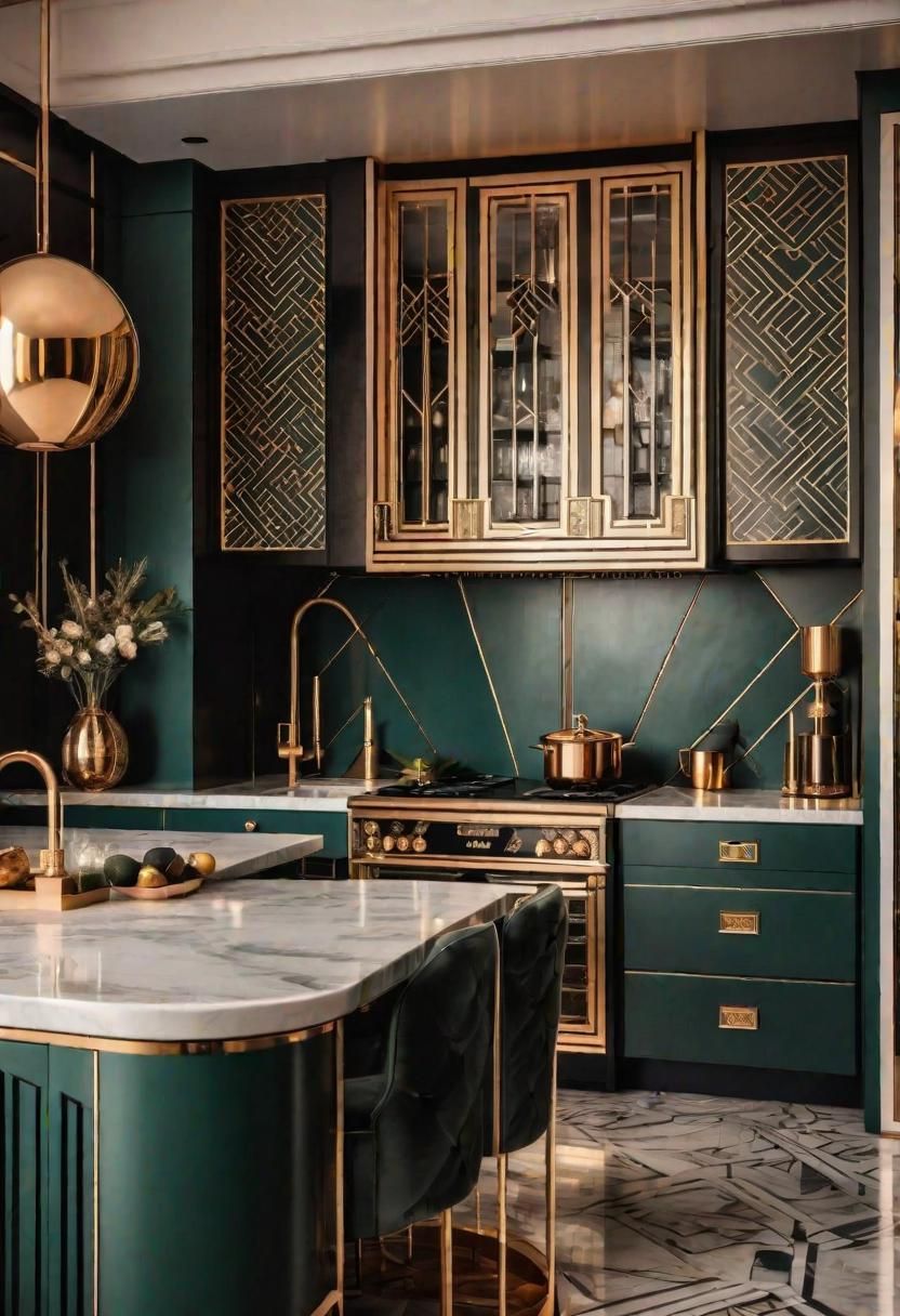 31. Geometric Art Deco Kitchen Trends-0