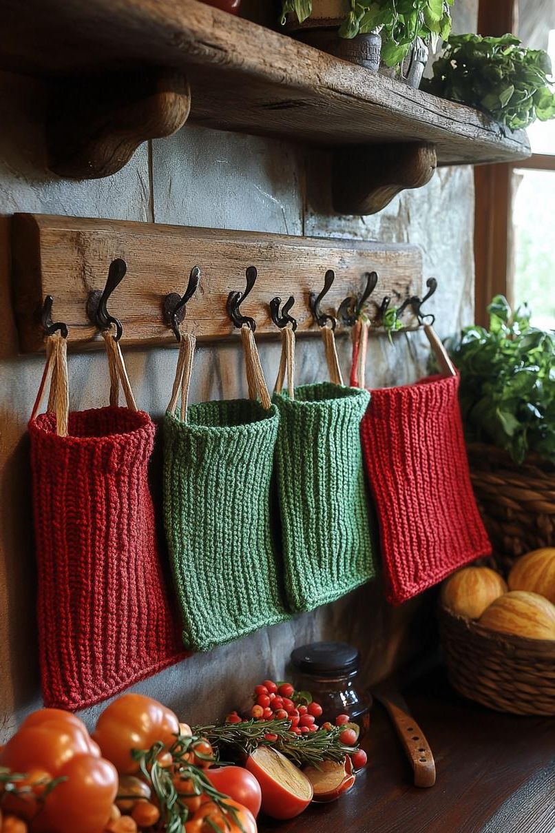 6. Festive Knitted Pot Holders-0