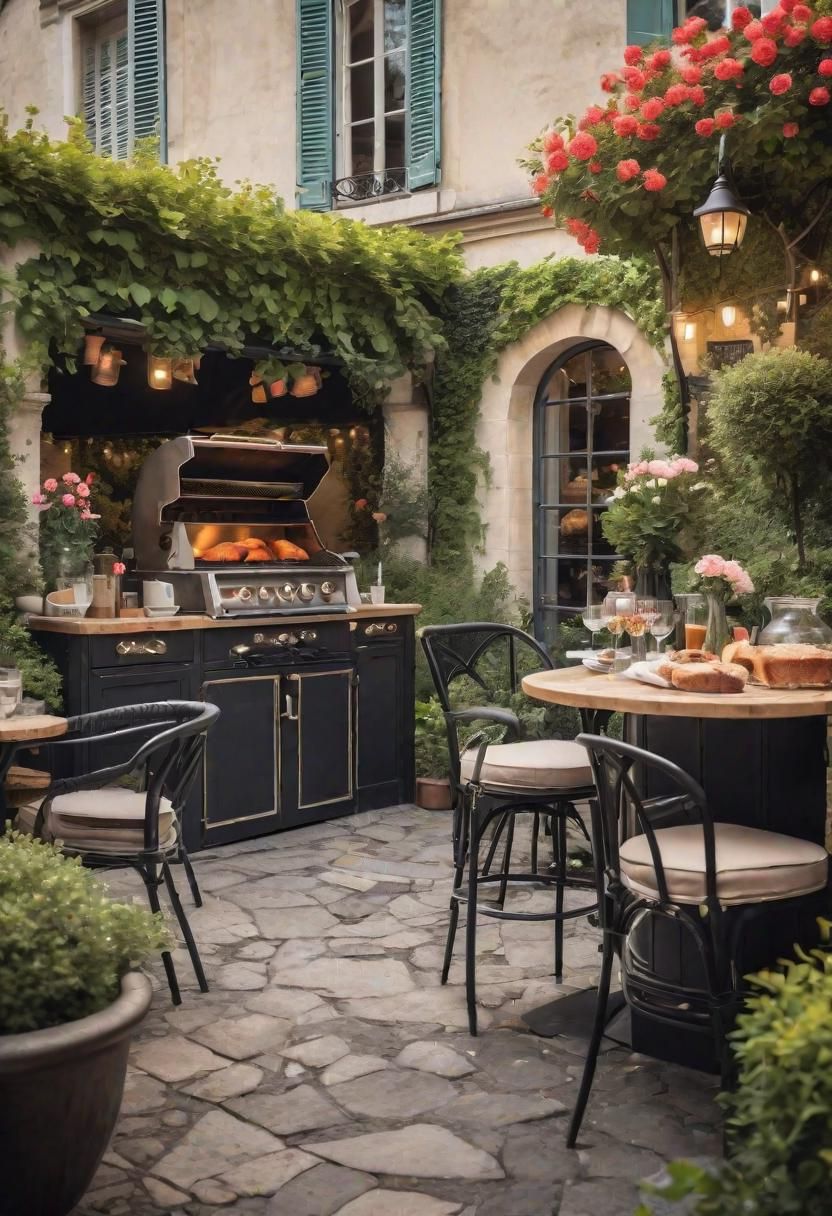 29. Chic Parisian Outdoor Kitchen-0