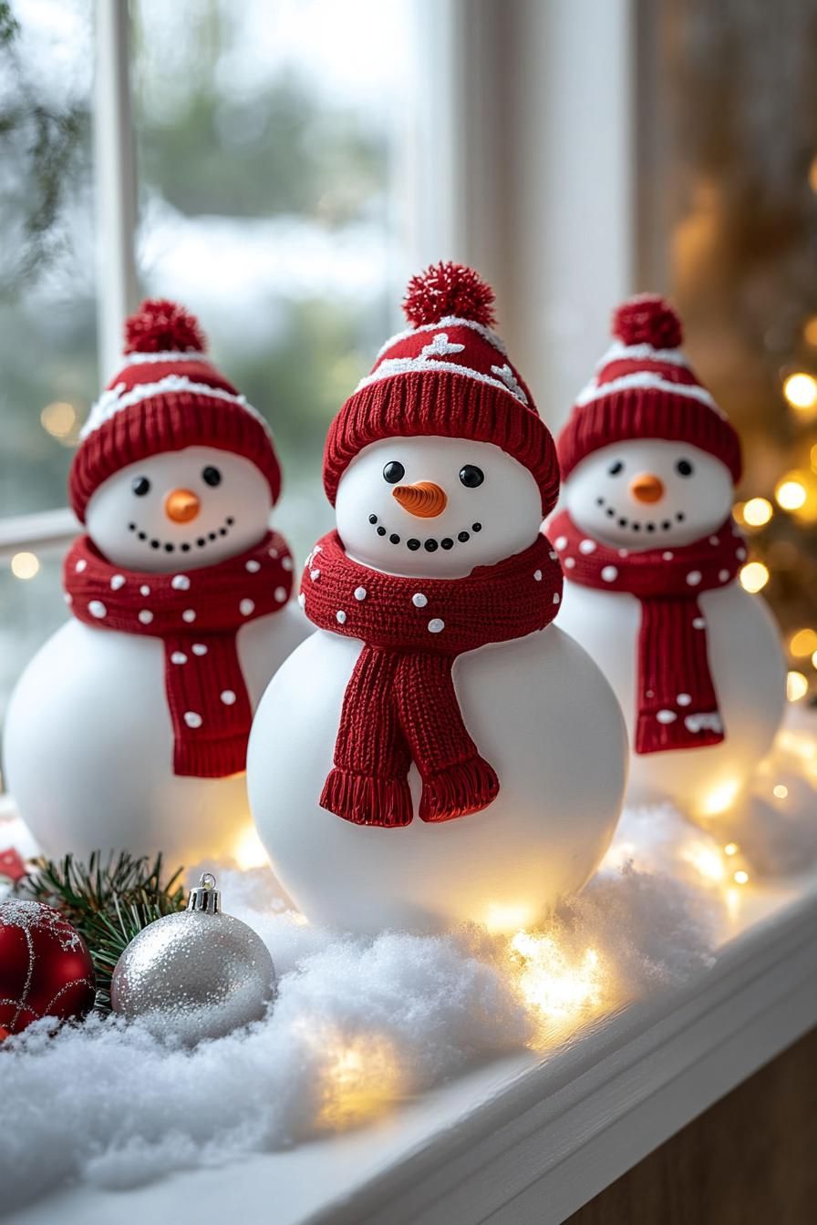 21. Festive Snowman Decor Ideas-0