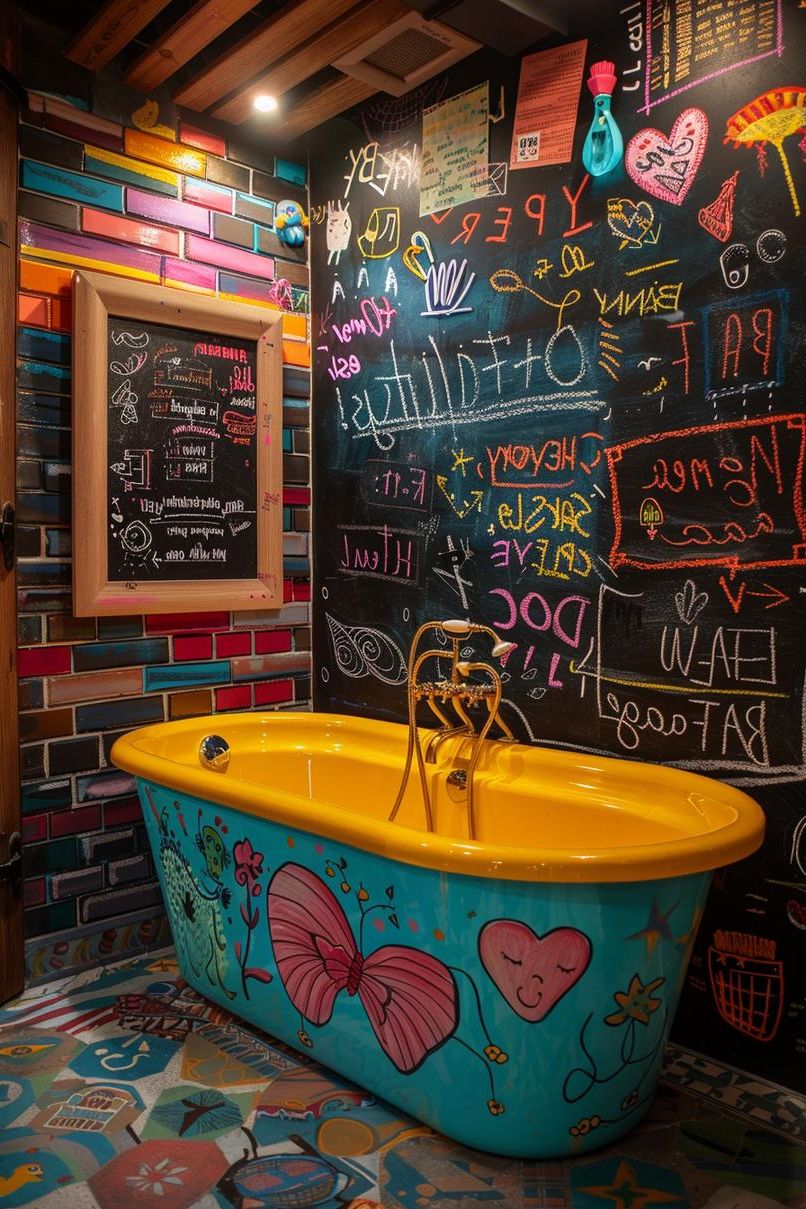 3. Functional Interactive Bathroom Wall Display-1