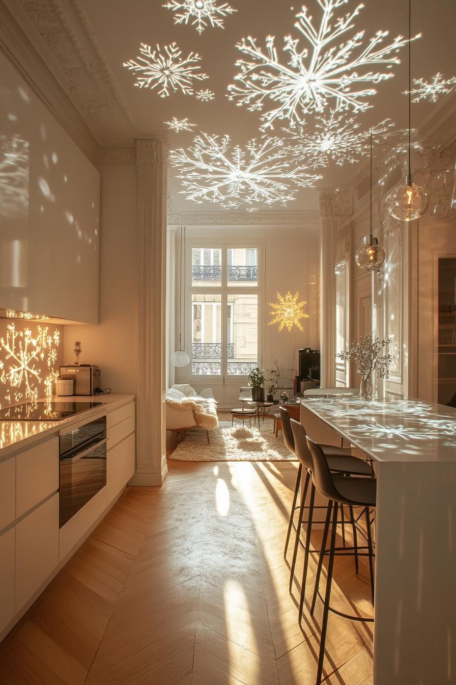 21. Festive Snowflake Wall Projectors-1