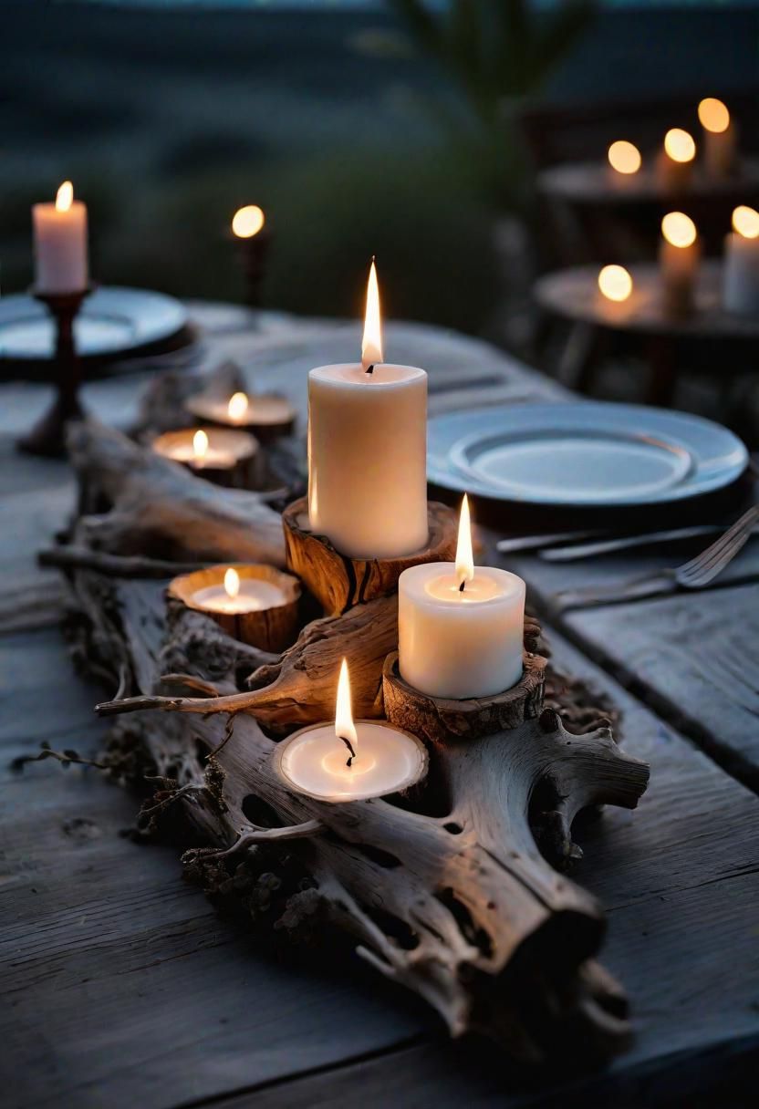 19. Pastel Driftwood Candleholder DIY-0