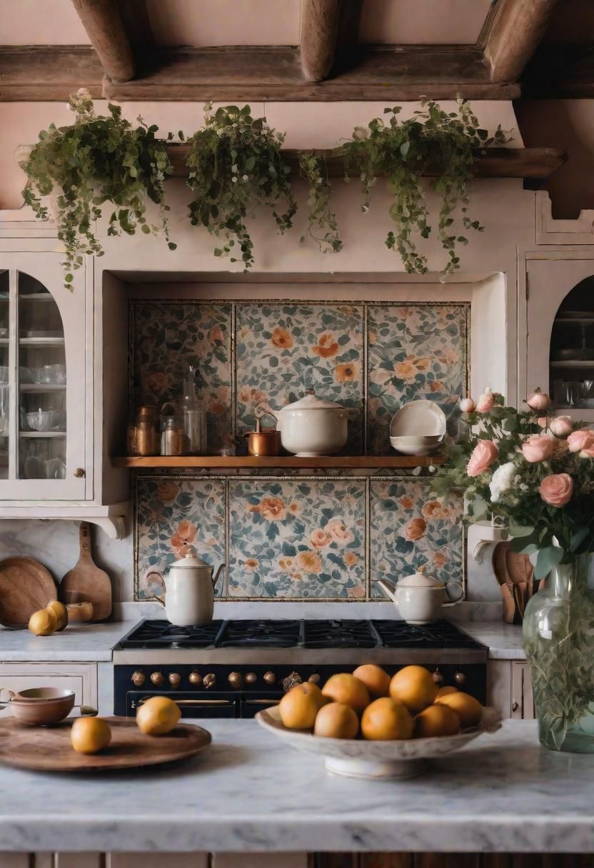 11. Antique French Country Kitchen Style-0