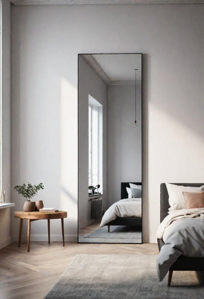 21 Serene Minimalist Bedroom Ideas For 2025 17 15. Minimalist Mirror Options-0