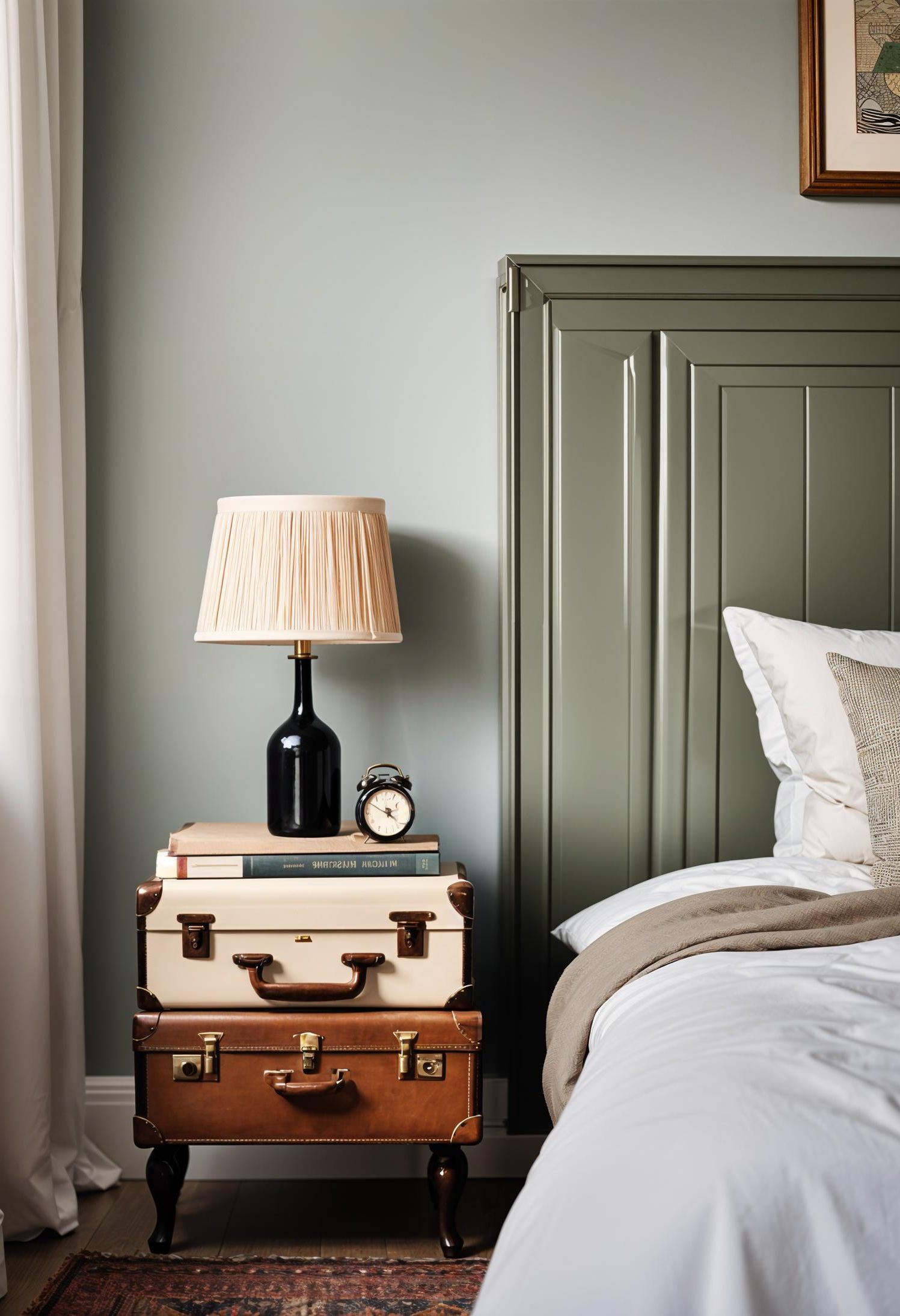7. Chic Suitcase Nightstand Makeover-0