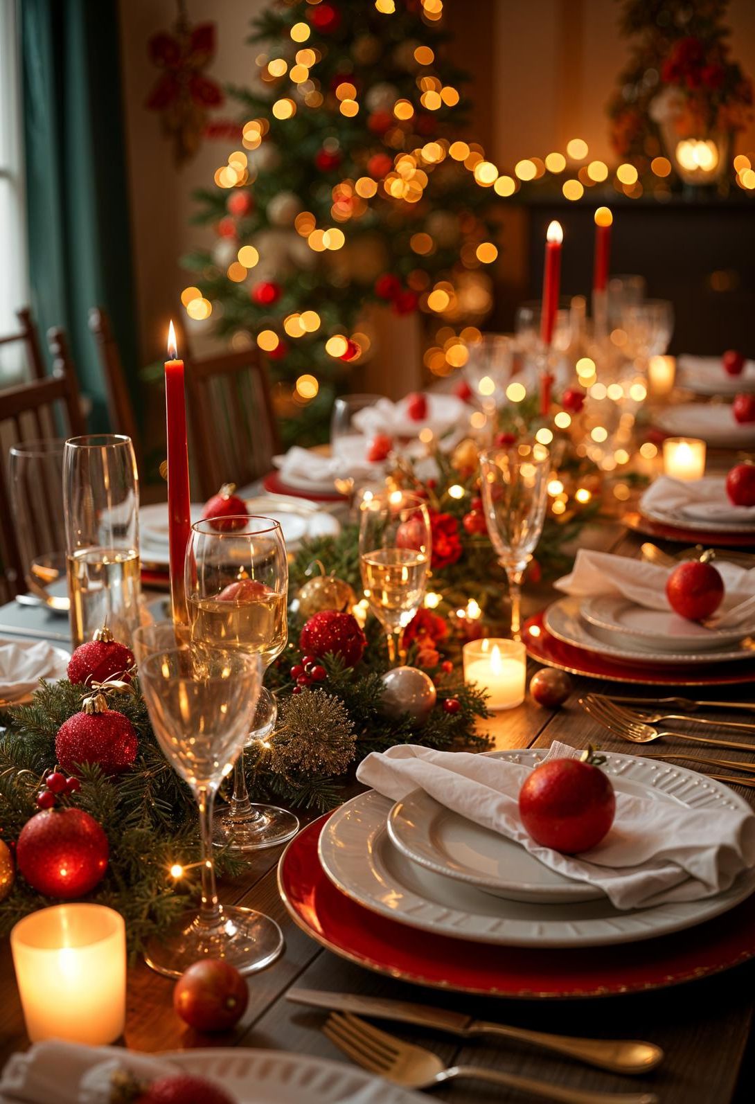9. Festive Tablescape Inspiration: Sparkling Decor-0