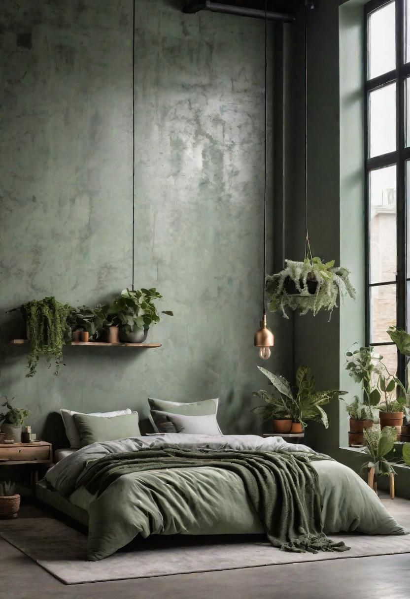 4. Industrial Loft Bedroom Design-1
