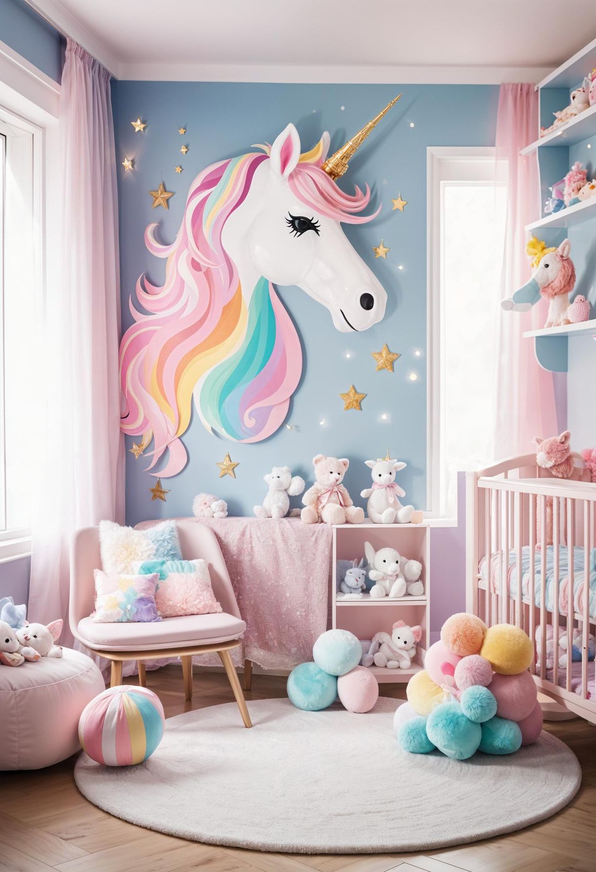 31. Ethereal Unicorn Nursery Design-0