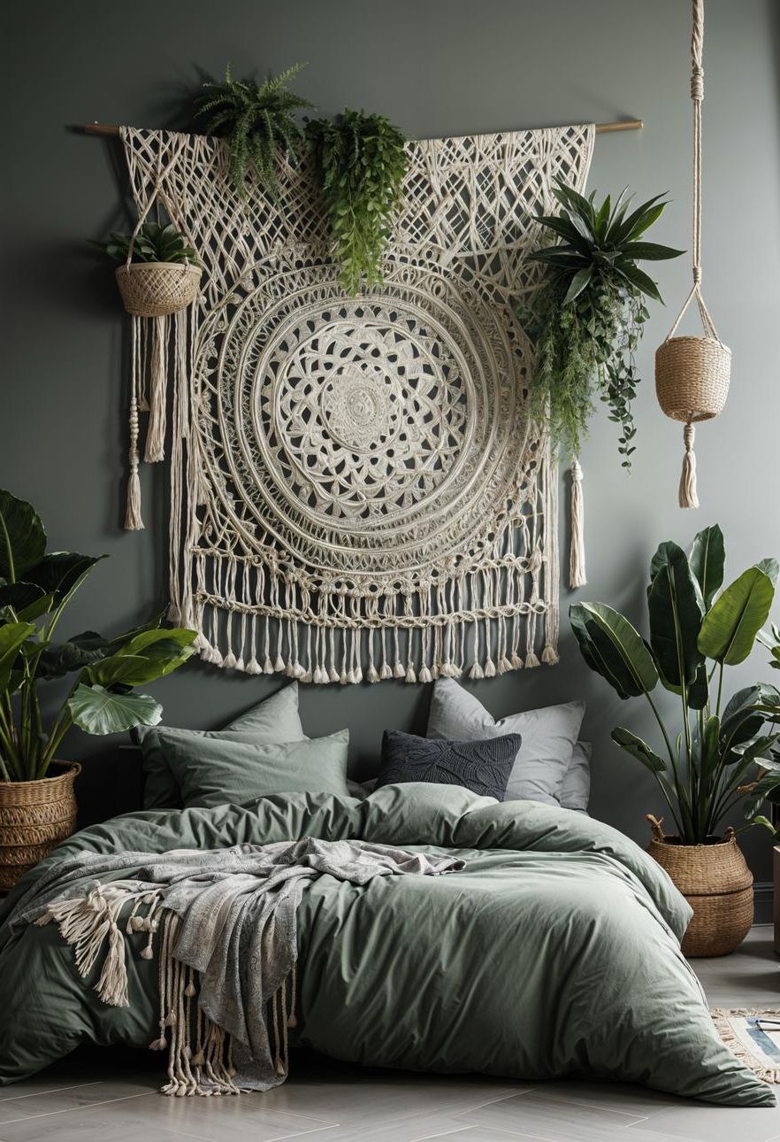 2. Boho Chic Bedroom Oasis-2