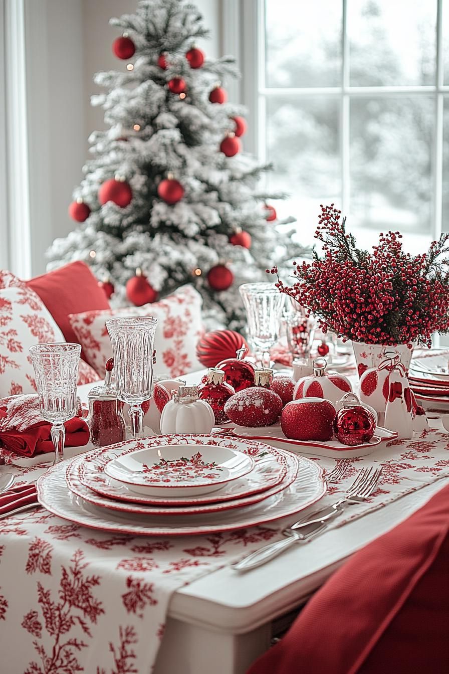 19. Chic Tableware for Christmas Feasts-2