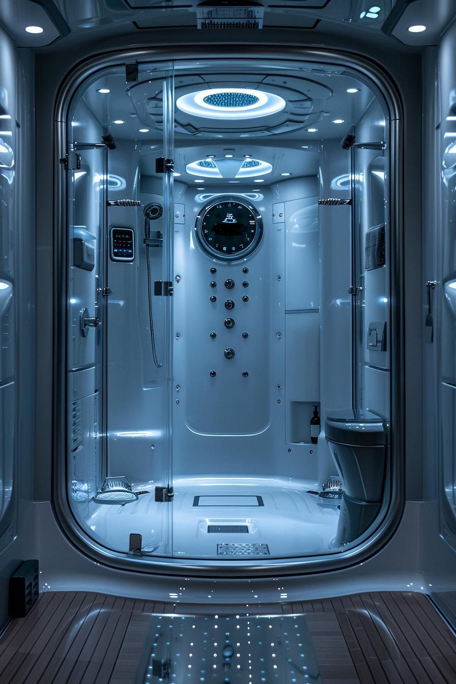 23 Dream Bathrooms to Inspire Your Creative Genius 31 17. Futuristic Bathroom Innovations-0