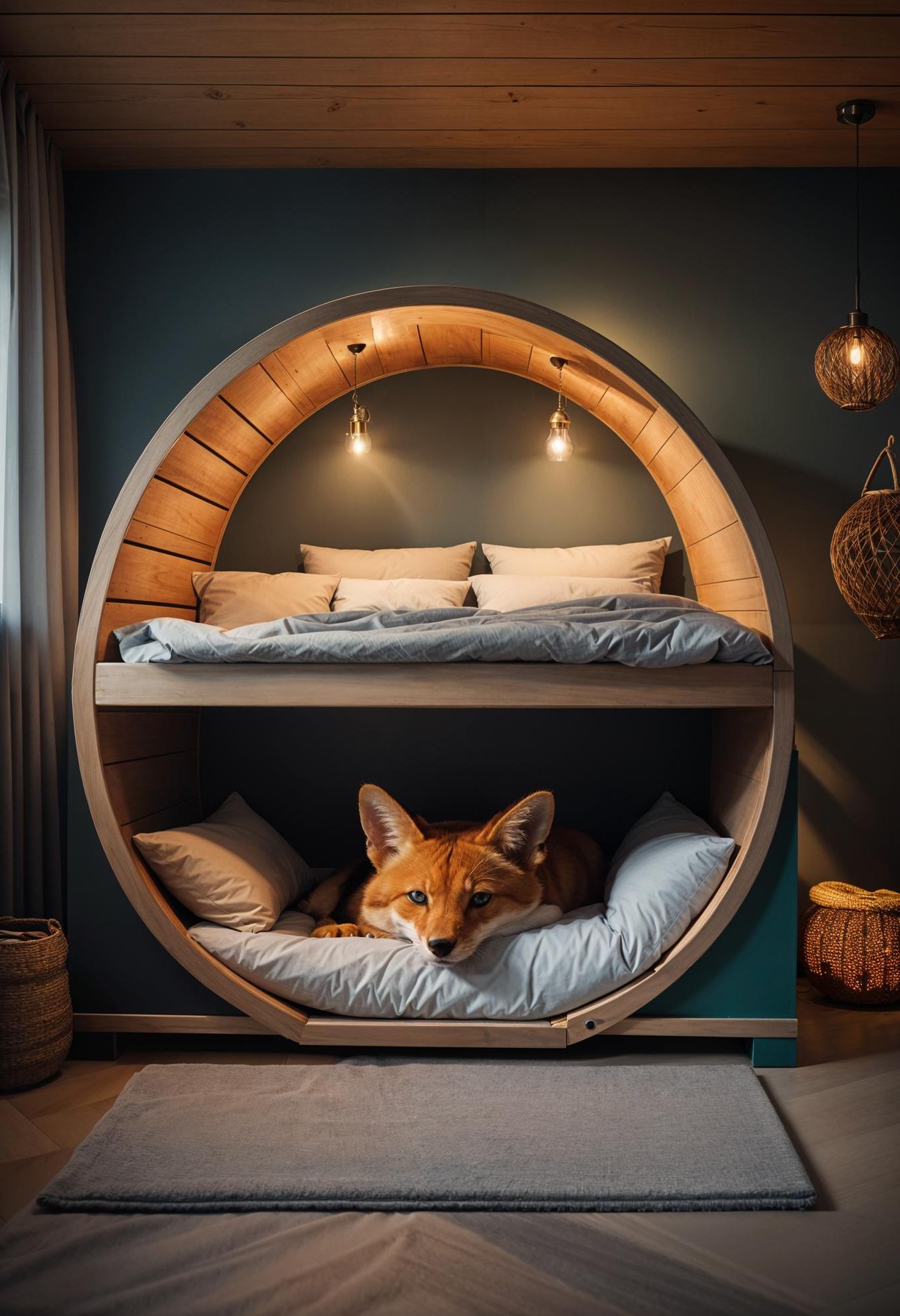 35 Super Cute Bedroom Decor Ideas to Spark Creativity 21 14. Fox Den Bedframe Spotlight-0
