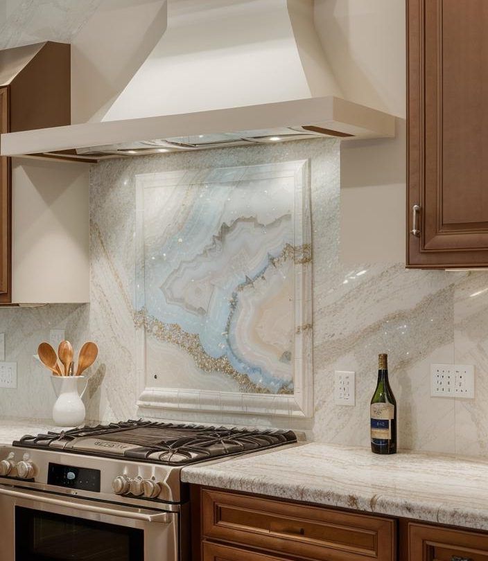 35 Stunning Kitchen Backsplash Ideas: Creative and Eye-Catching Designs 44 30. Gemstone Backsplash Trends-0