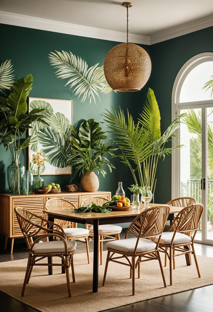 5. Tropical Dining Room Inspiration-0