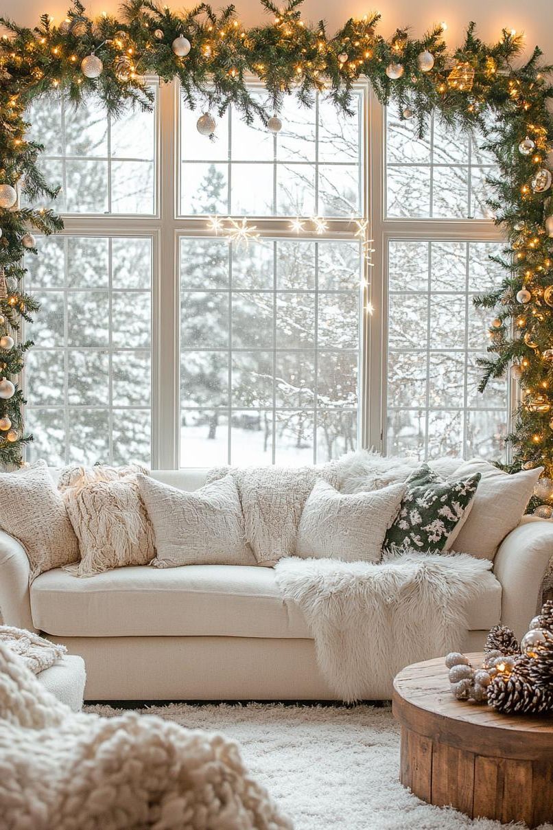 4. Enchanting Holiday Window Decor-1